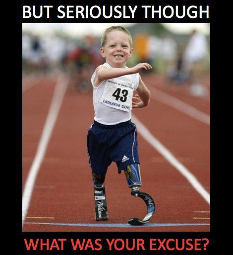What's Your Excuse?